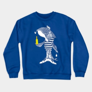 Pop and Pour Fish Crewneck Sweatshirt